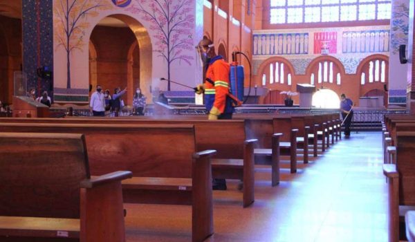 Santuário Nacional de Aparecida se prepara para volta de devotos em celebrações