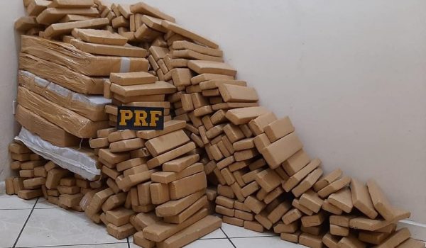 PRF apreende 423 quilos de maconha em Palmeira