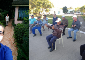 Durante pandemia, professora realiza atividades extramuros com participantes do Hiperdia e idosos do Lar Acelino