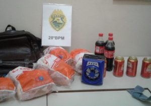 Polícia Militar recupera produtos furtados de restaurante