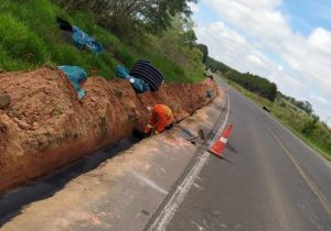 Rodovia entre Ponta Grossa e Palmeira tem obras de conservação