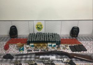 RONE intensifica patrulhamento em Palmeira e realiza apreensão de armas e munições