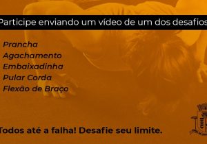 Dia do Desafio acontece de forma online nesta quarta-feira (26) 