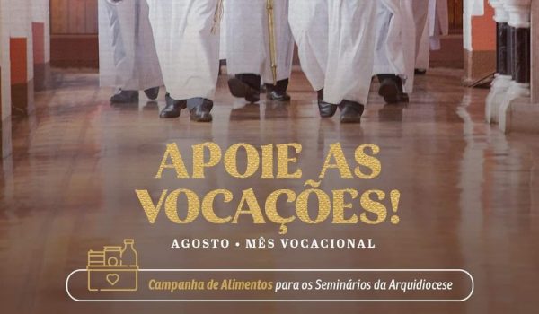 Paróquia Nª Srª da Conceição convoca comunidade para doação de alimentos para seminário