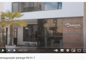 Ipiranga FM 91.7 estreia canal no Youtube com vídeo comemorativo da reinauguração do prédio