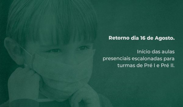 Pré I e Pré II terão retorno escolar presencial escalonado nesta segunda-feira (16)