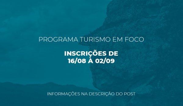 Programa Turismo em Foco abre cursos voltados para a área do turismo