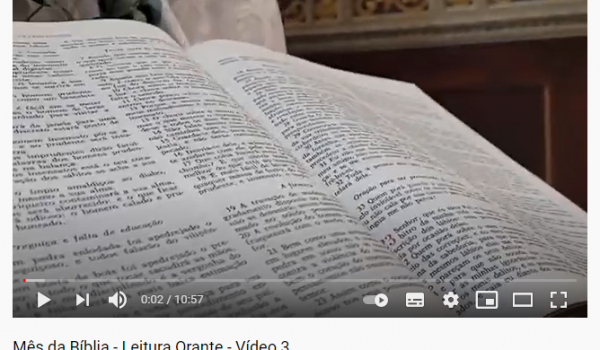 PASCOM lança vídeos sobre a Bíblia em canal no Youtube