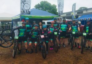 Ciclistas de Palmeira participam de competição da 1ª Etapa do Desafio Guartelá de MTB em Castro 