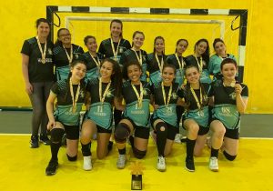Meninas do Handebol de Palmeira vencem na final dos Jogos da Juventude do Paraná 2021