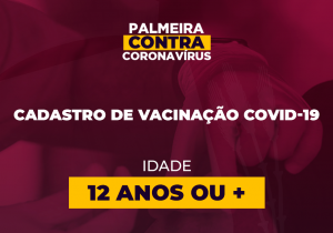 Mais 300 doses de vacina contra Covid-19 são disponibilizadas para público com 12 anos ou mais