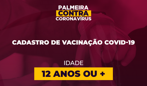 Mais 300 doses de vacina contra Covid-19 são disponibilizadas para público com 12 anos ou mais