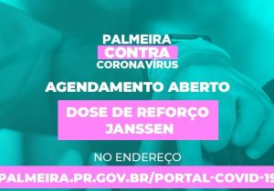 Prefeitura disponibiliza 235 doses de vacina contra Covid-19 da Janssen para reforço