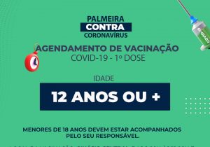 Município abre agendamento para primeira dose de vacina contra Covid-19