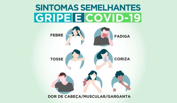 Gripe ou Covid-19? Estado orienta para cuidados em caso de sintomas gripais no início do ano