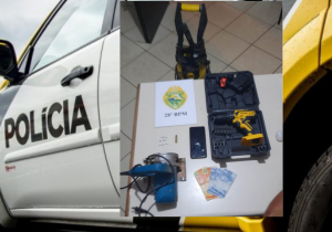 Polícia Militar de Palmeira recupera produtos de origem duvidosa