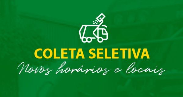Prefeitura de Palmeira divulga novo cronograma de coleta seletiva com inclusão de nove bairros e 13 localidades