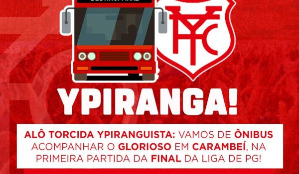 Ypiranga terá ônibus para o jogo contra a equipe Frísia Carambeí