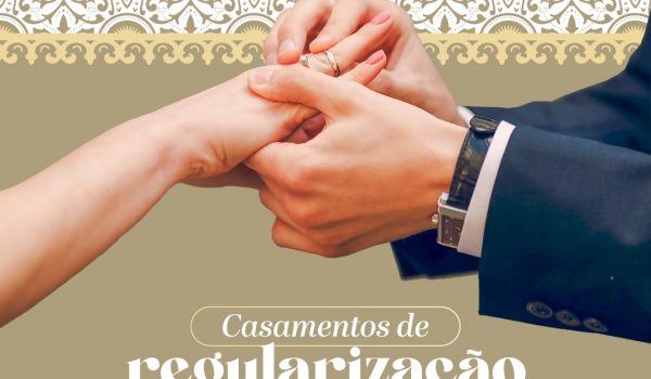 Encontros preparatórios para casamento de regularização iniciam no dia 18 de março