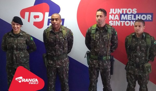 Oficiais do Exército visitam Ipiranga FM e falam do Curso de Formação em Palmeira