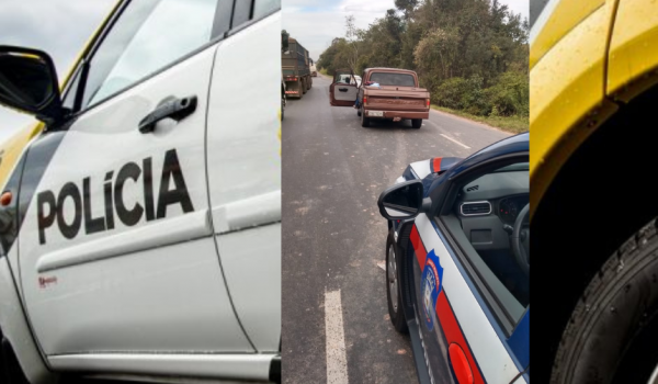 Camionete furtada no centro de Palmeira, é recuperada em Araucária