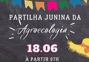 Partilha Junina da Agroecologia acontece na Feira Verde neste sábado (18)