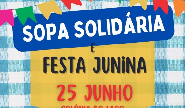 Sopa do Lago promovida pelo grupo de jovens irá destinar 100% do lucro para construção de casa de uma família