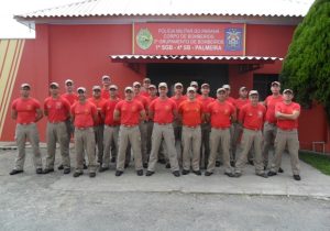 No município desde 1998, sessão de bombeiros de Palmeira, atendem também Porto Amazonas e São João do Triunfo