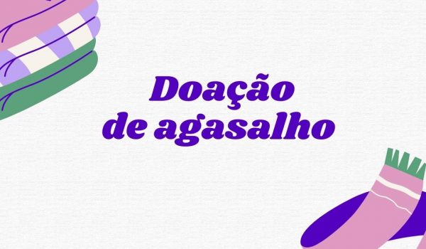 Comunidade escolar arrecada agasalhos para pessoas em vulnerabilidade social