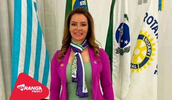 Cristiane Kapp Guimarães Porto assume a presidência do Rotary Club de Palmeira