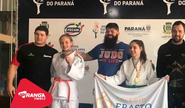 Atleta de Judô de Palmeira é vice-campeã nos Jogos Escolares do Paraná