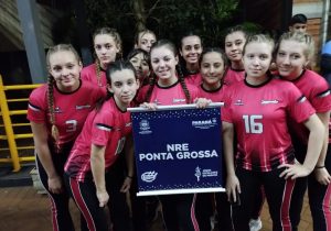 Representando Palmeira, handebol feminino sub-14 estreia hoje na fase final dos Jogos Escolares do Paraná