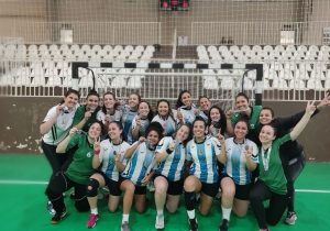 Handebol feminino adulto de Palmeira conquista 2° lugar nos Jogos Abertos do Paraná