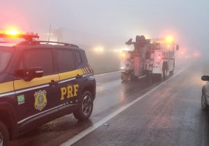 PRF emite nota sobre sequência de acidentes registrados na BR 277, em Balsa Nova