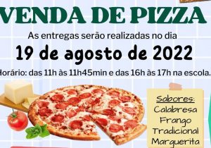 Escola Municipal Integrada promoverá venda de pizzas no dia 19 de agosto, saiba como adquirir