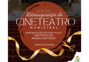 Cine Teatro Municipal será reinaugurado nesta noite (22)