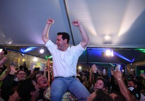 Reeleito, Ratinho Junior teve mais de 69% dos votos em Palmeira