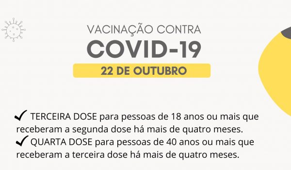 Vacinação contra Covid-19 acontece em Palmeira na ESF Santa Rosa neste sábado (22)