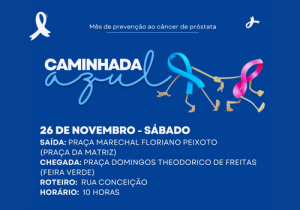 Grupo GRATOS realiza 'Caminhada Azul' neste sábado (26)