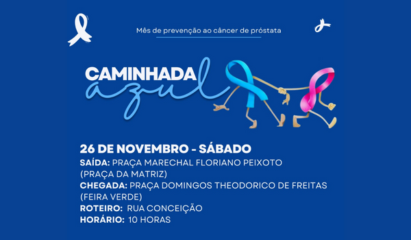 Grupo GRATOS realiza 'Caminhada Azul' neste sábado (26)