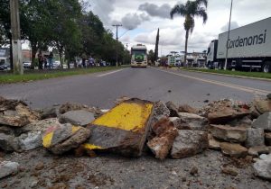 Caminhões voltam a circular nas rodovias que cortam o nosso município