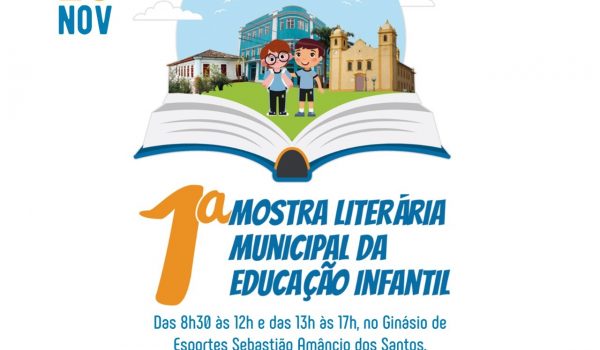 Prefeitura Municipal divulga realização da 1º Mostra Literária da Educação Infantil