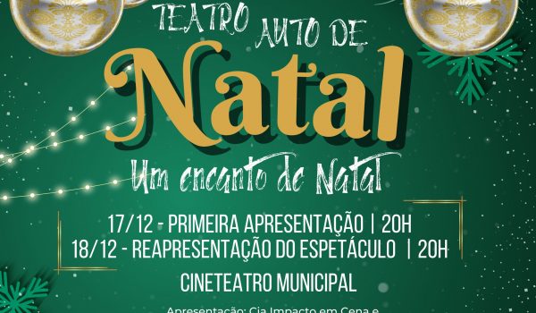 Cine Teatro recebe Auto de Natal da Cia Impacto em Cena e Ballet Regiane Abreu com entrada gratuita