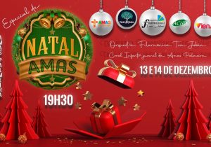 Especial de Natal da Amas acontece hoje e amanhã com entrada franca