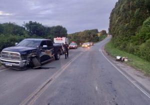 Identificado homem que morreu em colisão entre automóvel e moto neste domingo (22)