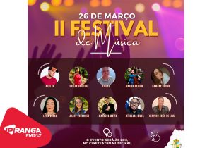II Festival de Música de Palmeira acontece neste domingo (26)