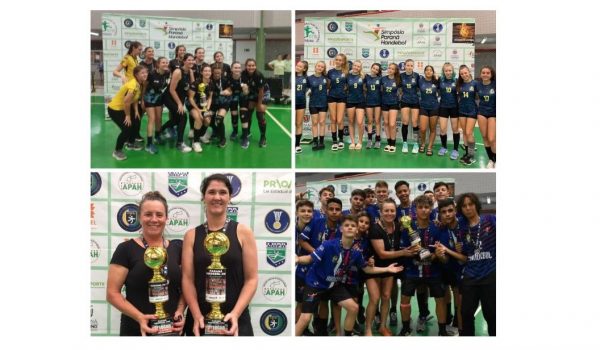 Equipes de Handebol de Palmeira conquistam  2º 3º e 4º lugar na Paraná Cup em Cascavel