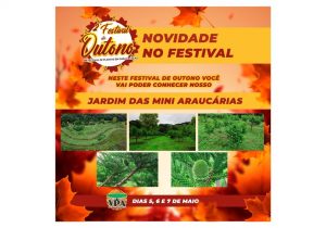 2º Festival de Outono do Viveiro Porto Amazonas acontecerá nos dias 5,6,7 de maio