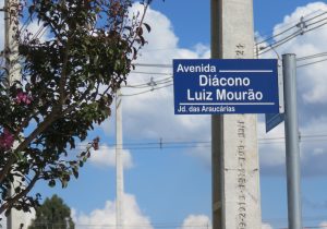 Rua de Palmeira homenageia o Diácono Mourão
