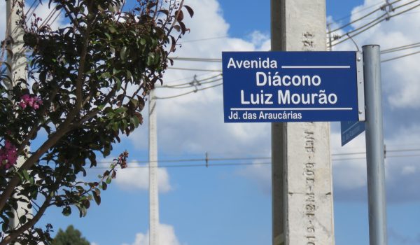 Rua de Palmeira homenageia o Diácono Mourão
